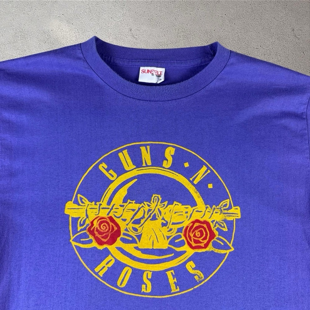 Vintage 90s Guns N' Roses Shirt Adult XL Concert Tee‎ Parking Lot Boot